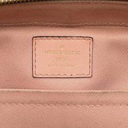 Pre Owned Louis Vuitton Brown Monogram Saintonge
