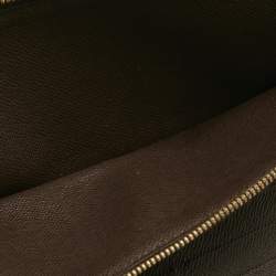Pre Owned Louis Vuitton Damier Ebene Canvas Insolite Wallet