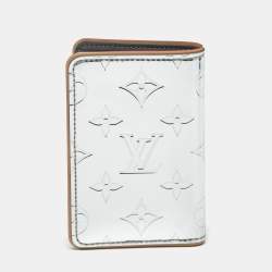 Pre Owned Louis Vuitton Monogram Mirror Canvas Slender Pocket Organizer