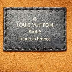 Pre Owned Louis Vuitton Black Monogram Empreinte Leather Onthego GM Bag