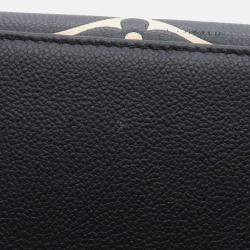 Pre Owned Louis Vuitton Petit Palais PM Noir Beige Bicolor Monogram Empreinte Leather Handbag