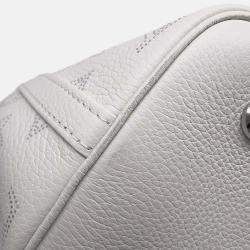 Pre Owned Louis Vuitton Blossom PM White Monogram Mahina Leather Shoulder Bag