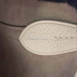 Pre Owned Louis Vuitton Blossom PM White Monogram Mahina Leather Shoulder Bag