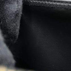 Pre Owned Louis Vuitton Zippy Noir Monogram Lambskin Wallet