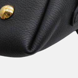 Pre Owned Louis Vuitton Lowkey Hobo PM Noir Calf Leather Bag