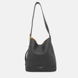 Pre Owned Louis Vuitton Lowkey Hobo PM Noir Calf Leather Bag