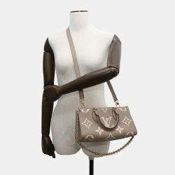 Pre Owned Louis Vuitton OnTheGo East West Monogram Empreinte Leather Tote Bag