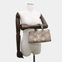 Pre Owned Louis Vuitton OnTheGo East West Monogram Empreinte Leather Tote Bag