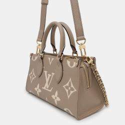 Pre Owned Louis Vuitton OnTheGo East West Monogram Empreinte Leather Tote Bag