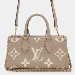 Pre Owned Louis Vuitton OnTheGo East West Monogram Empreinte Leather Tote Bag