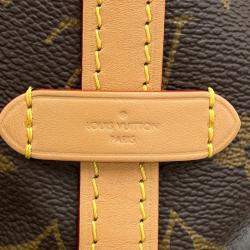 Pre Owned Louis Vuitton Carryall NM MM Bordeaux Monogram Bag