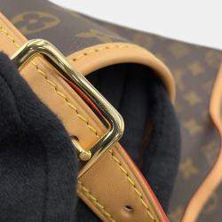 Pre Owned Louis Vuitton Carryall NM MM Bordeaux Monogram Bag