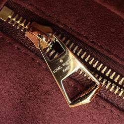 Pre Owned Louis Vuitton Carryall NM MM Bordeaux Monogram Bag