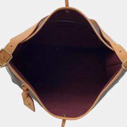 Pre Owned Louis Vuitton Carryall NM MM Bordeaux Monogram Bag