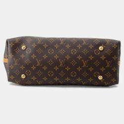 Pre Owned Louis Vuitton Carryall NM MM Bordeaux Monogram Bag