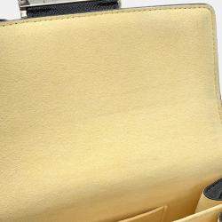 Pre Owned Louis Vuitton Dauphine Mini Navy Multicolor Leather Bag