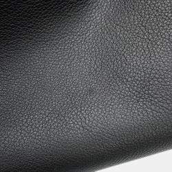 Pre Owned Louis Vuitton Lowkey Hobo MM Noir Grained Calf Leather Bag