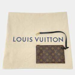 Pre Owned Louis Vuitton Lowkey Hobo MM Noir Grained Calf Leather Bag