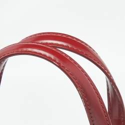 Pre Owned Louis Vuitton Rubis Epi Leather Brea MM Bag