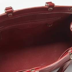 Pre Owned Louis Vuitton Rubis Epi Leather Brea MM Bag