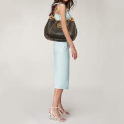 Pre Owned Louis Vuitton Monogram Canvas Galliera PM Bag