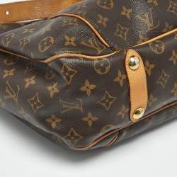 Pre Owned Louis Vuitton Monogram Canvas Galliera PM Bag