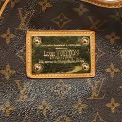 Pre Owned Louis Vuitton Monogram Canvas Galliera PM Bag