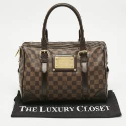 Pre Owned Louis Vuitton Damier Ebene Canvas Berkeley Bag