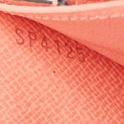 Pre Owned Louis Vuitton Multicolor Epi Leather Aqua Twist Wallet on Chain