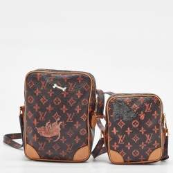 Pre Owned Louis Vuitton x Grace Coddington Catogram Paname Set Bag