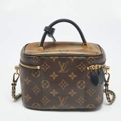 Pre Owned Louis Vuitton Monogram/Reverse Monogram Canvas Vanity PM Bag
