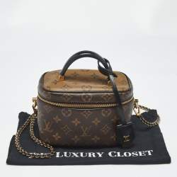 Pre Owned Louis Vuitton Monogram/Reverse Monogram Canvas Vanity PM Bag