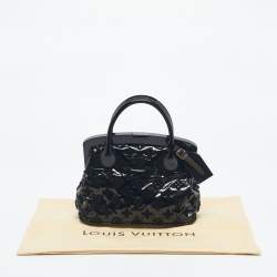 Pre Owned Louis Vuitton Black Monogram Fascinante Lockit Frame BB Bag