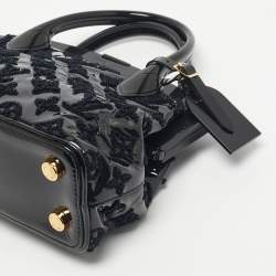 Pre Owned Louis Vuitton Black Monogram Fascinante Lockit Frame BB Bag