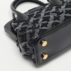 Pre Owned Louis Vuitton Black Monogram Fascinante Lockit Frame BB Bag