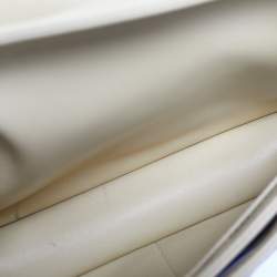 Pre Owned Louis Vuitton Yellow Monogram Puffy Leather Mama Broderie Bag