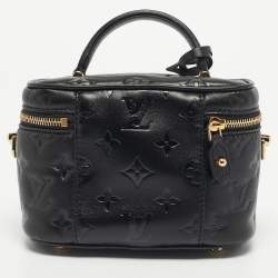 Pre Owned Louis Vuitton Monogram Empreinte Leather Vanity PM Bag