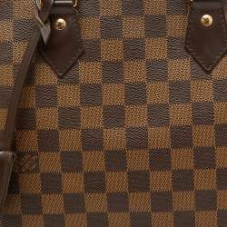 Pre Owned Louis Vuitton Damier Ebene Canvas Alma PM Bag