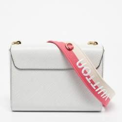 Pre Owned Louis Vuitton White Epi Leather Twist MM Bag