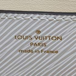Pre Owned Louis Vuitton White Epi Leather Twist MM Bag