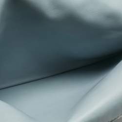 Pre Owned Louis Vuitton Blue Monogram Leather Mama Perles Pochette Bag