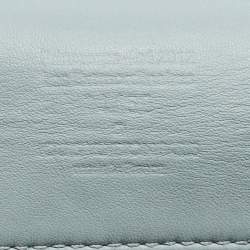 Pre Owned Louis Vuitton Blue Monogram Leather Mama Perles Pochette Bag