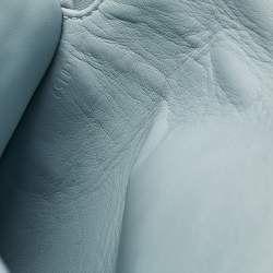 Pre Owned Louis Vuitton Blue Monogram Leather Mama Perles Pochette Bag