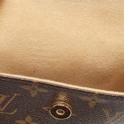 Pre Owned حقيبة حزام لوي فيتون بوشيت فلورنتين كانفاس مونوغرامي