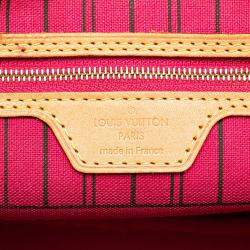 Pre Owned Louis Vuitton Brown Monogram Neverfull PM Bag