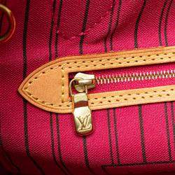 Pre Owned Louis Vuitton Brown Monogram Neverfull PM Bag