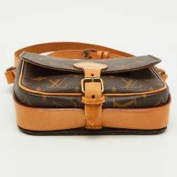 Pre Owned Louis Vuitton Monogram Canvas Cartouchiere PM Bag