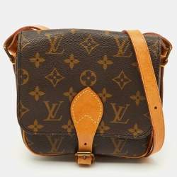 Pre Owned Louis Vuitton Monogram Canvas Cartouchiere PM Bag