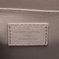 Pre Owned Louis Vuitton Beige Ostrich Mirada Bag
