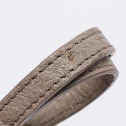 Pre Owned Louis Vuitton Beige Ostrich Mirada Bag